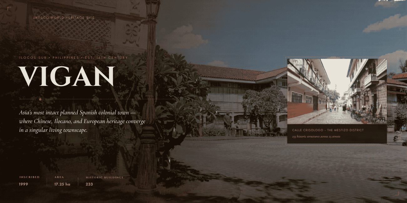 Historic City of Vigan